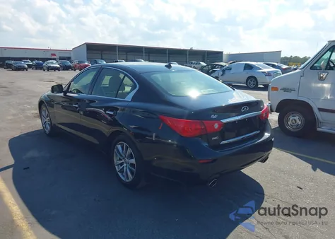 2014 Infiniti Q50 Premium z USA, uszkodzony, nr VIN JN1BV7AR4EM695313